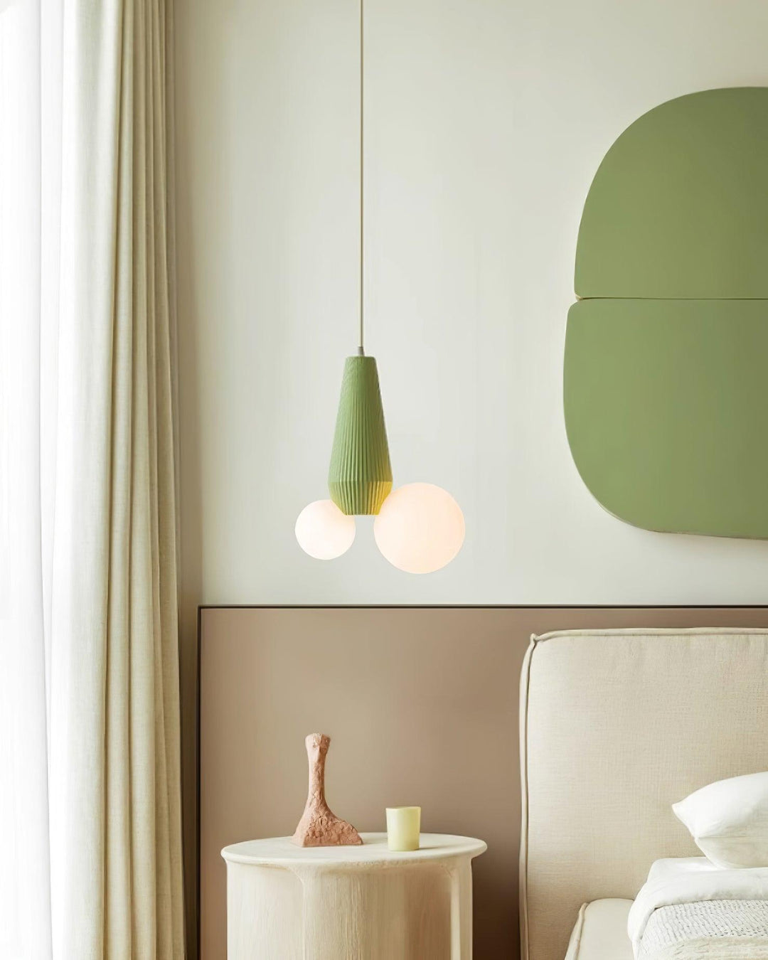 Land Pendant | Modern Colorful Hanging Light for Bedroom & Bathroom | Vinlighting | Vinlighting
