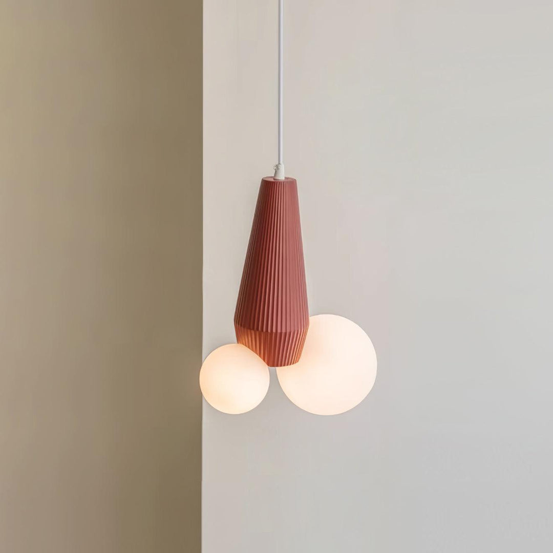 Land Pendant | Modern Colorful Hanging Light for Bedroom & Bathroom | Vinlighting | Vinlighting