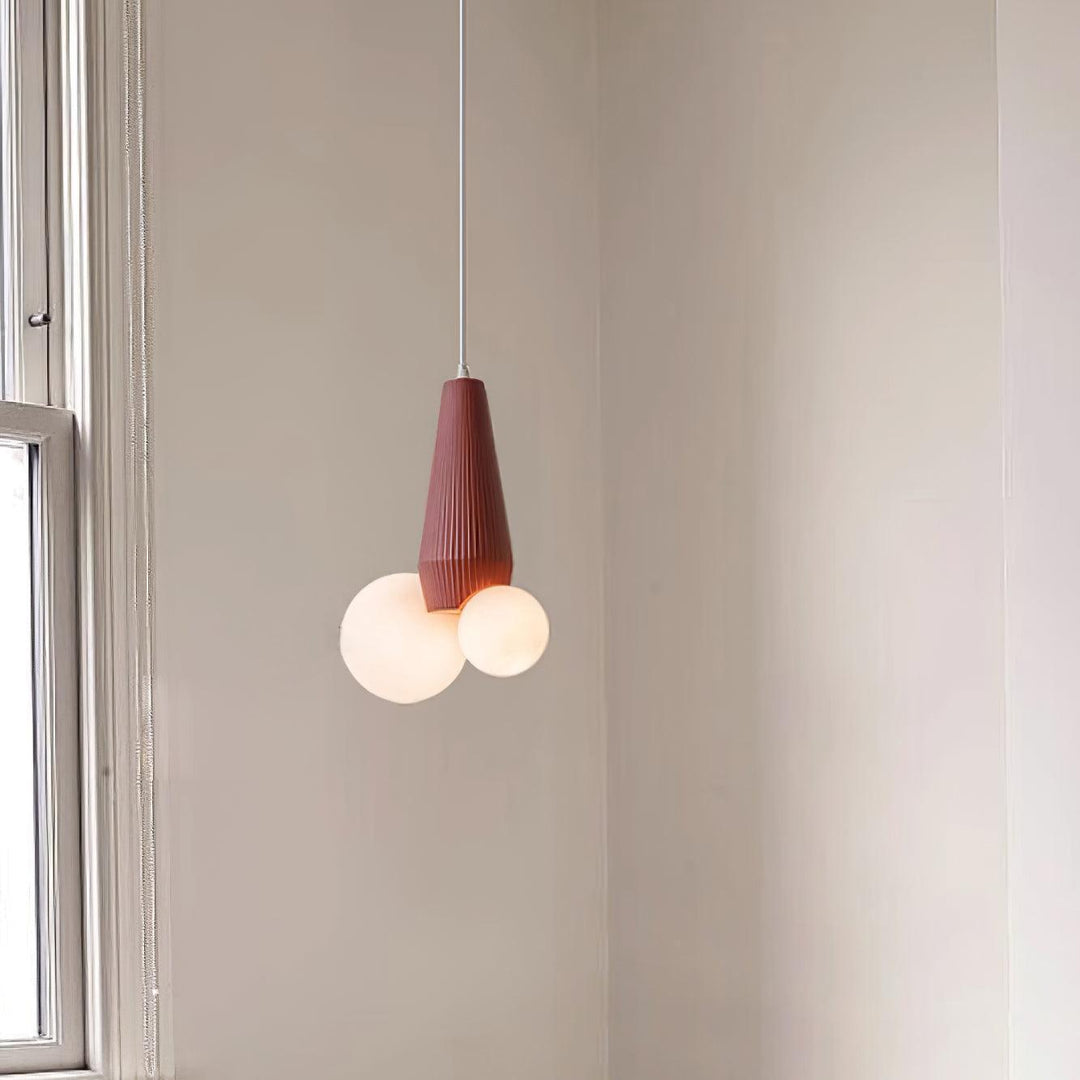 Land Pendant | Modern Colorful Hanging Light for Bedroom & Bathroom | Vinlighting | Vinlighting