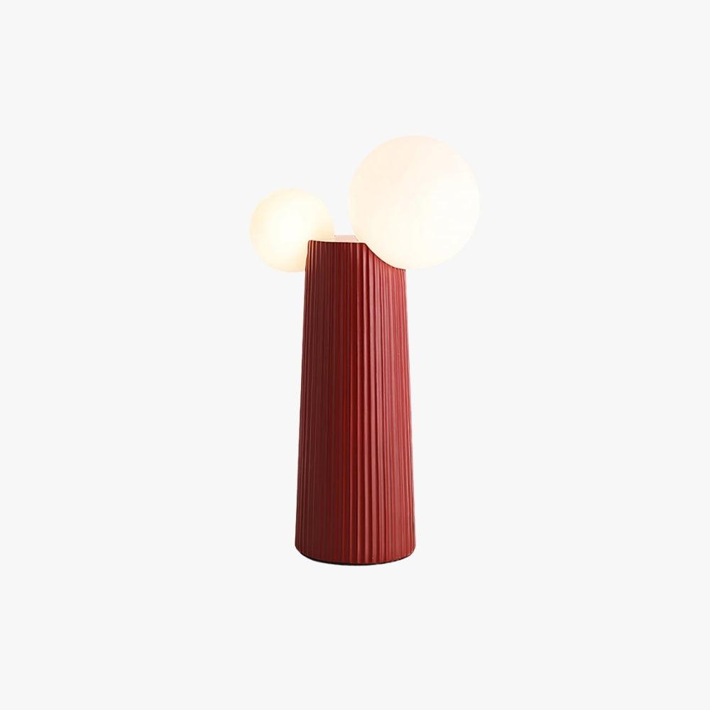 Land Table Lamp - Green, Red & Glass | Vinlighting | Vinlighting | Vinlighting