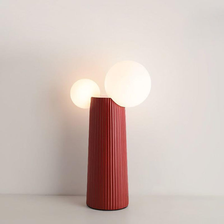 Land Table Lamp - Green, Red & Glass | Vinlighting | Vinlighting | Vinlighting