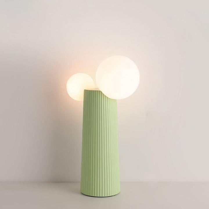 Land Table Lamp - Green, Red & Glass | Vinlighting | Vinlighting | Vinlighting