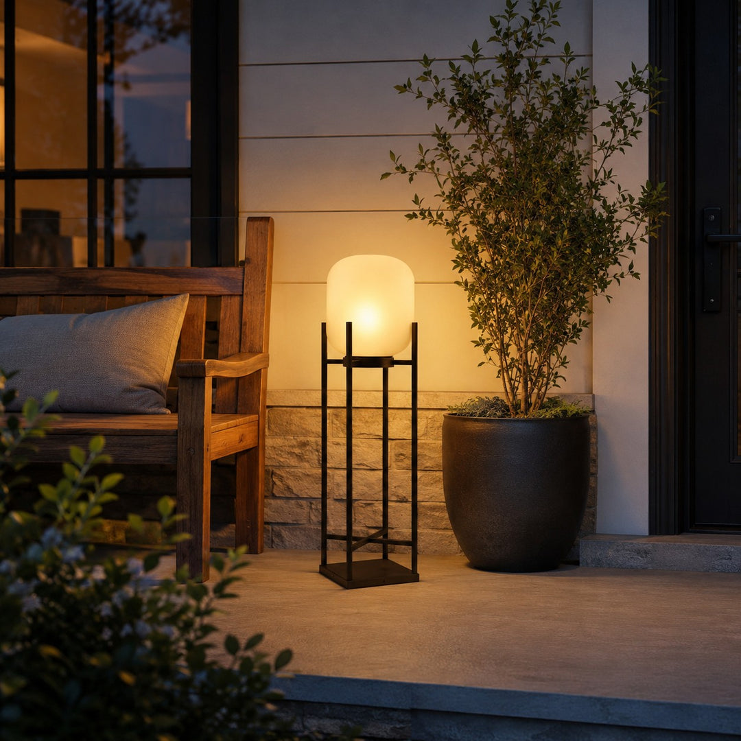 Lantern Outdoor Floor Lamp
