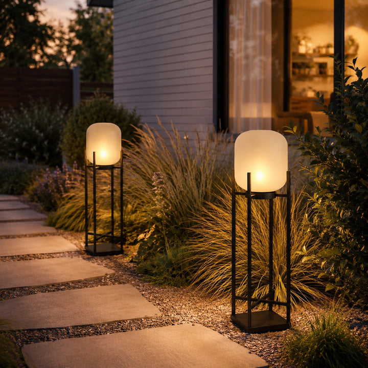 Lantern Outdoor Floor Lamp