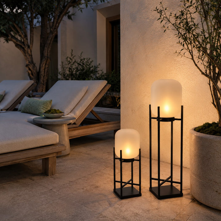Lantern Outdoor Floor Lamp