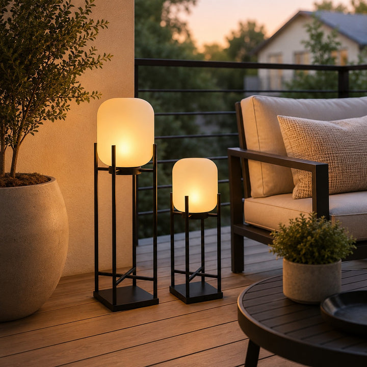 Lantern Outdoor Floor Lamp