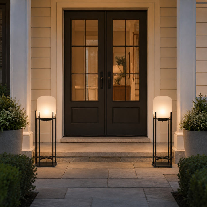 Lantern Outdoor Floor Lamp