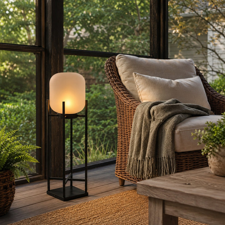 Lantern Outdoor Floor Lamp