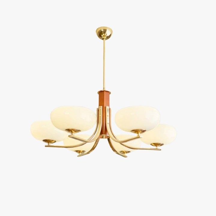 Larenta Rico Chandelier | Timeless Gold Vintage Lighting | Vinlighting | Vinlighting