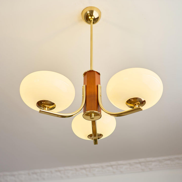 Larenta Rico Chandelier | Timeless Gold Vintage Lighting | Vinlighting | Vinlighting