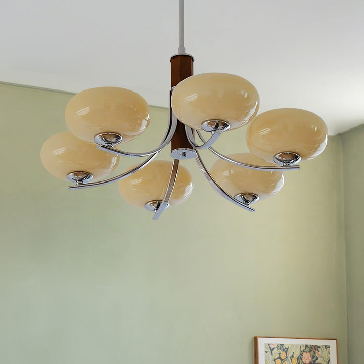 Larenta Rico Chandelier | Timeless Gold Vintage Lighting | Vinlighting | Vinlighting