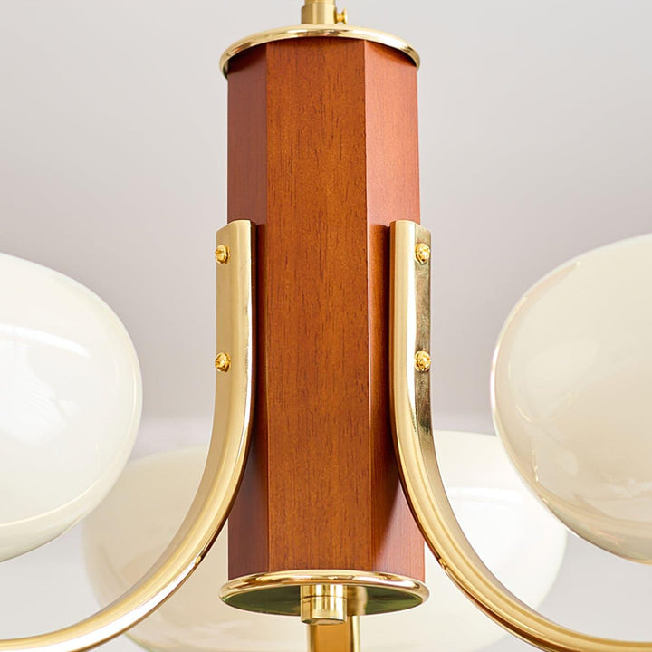 Larenta Rico Chandelier | Timeless Gold Vintage Lighting | Vinlighting | Vinlighting