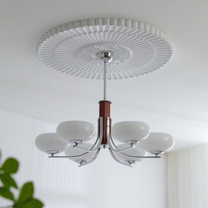 Larenta Rico Chandelier | Timeless Gold Vintage Lighting | Vinlighting | Vinlighting