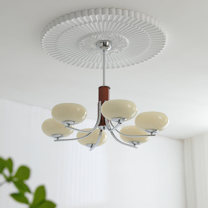 Larenta Rico Chandelier | Timeless Gold Vintage Lighting | Vinlighting | Vinlighting