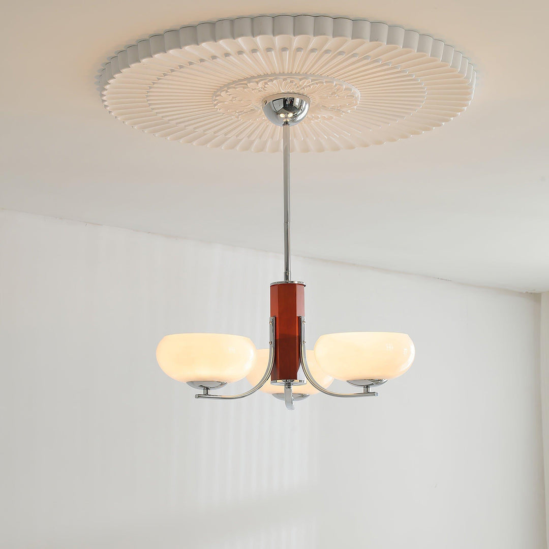 Larenta Rico Chandelier | Timeless Gold Vintage Lighting | Vinlighting | Vinlighting