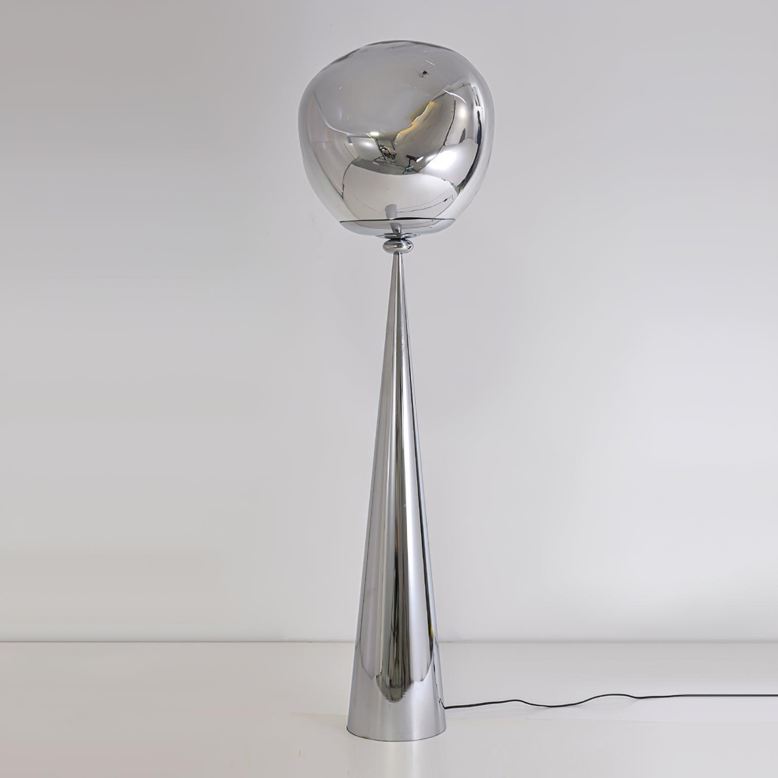 Lava Cone Fat Floor Lamp - Unique Spherical Design & Ethereal Glow