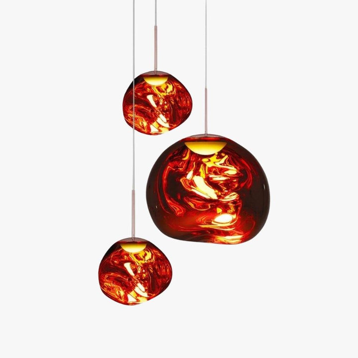 Lava Pendant Lamp | Modern Melt Hanging Light for Bathroom & Island | Vinlighting | Vinlighting