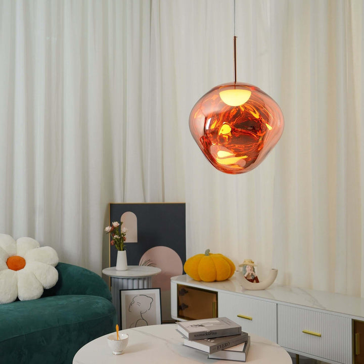 Lava Pendant Lamp | Modern Melt Hanging Light for Bathroom & Island | Vinlighting | Vinlighting