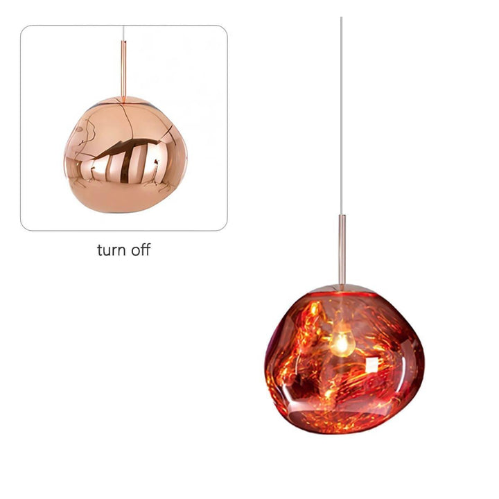 Lava Pendant Lamp | Modern Melt Hanging Light for Bathroom & Island | Vinlighting | Vinlighting