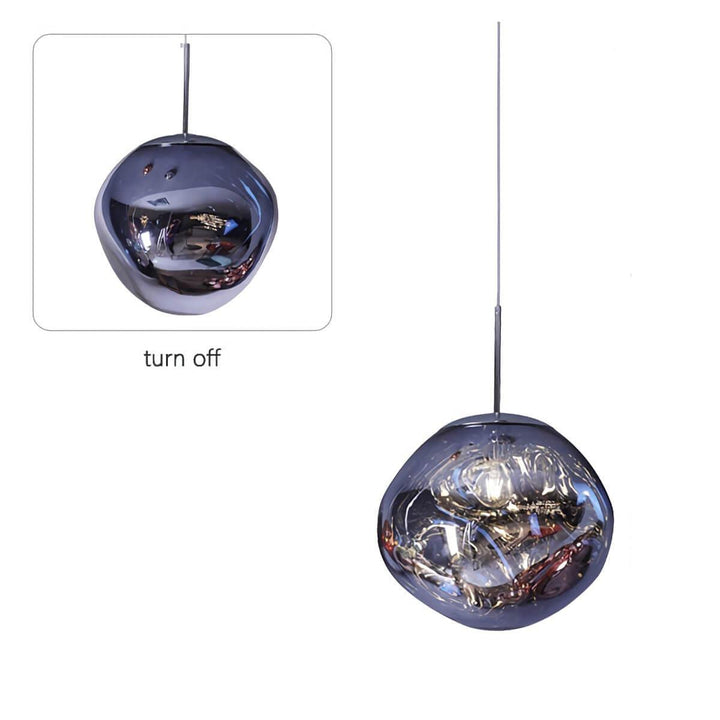 Lava Pendant Lamp | Modern Melt Hanging Light for Bathroom & Island | Vinlighting | Vinlighting