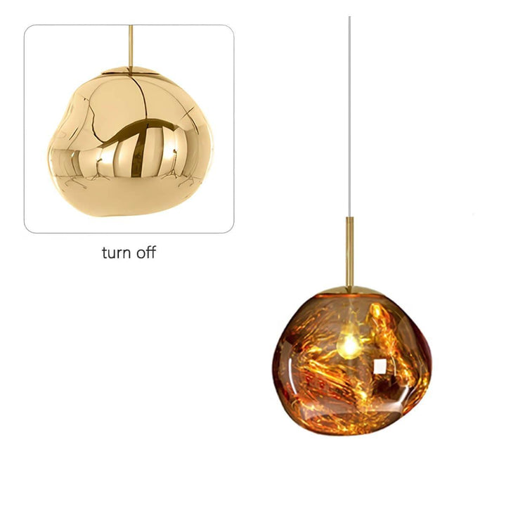 Lava Pendant Lamp | Modern Melt Hanging Light for Bathroom & Island | Vinlighting | Vinlighting