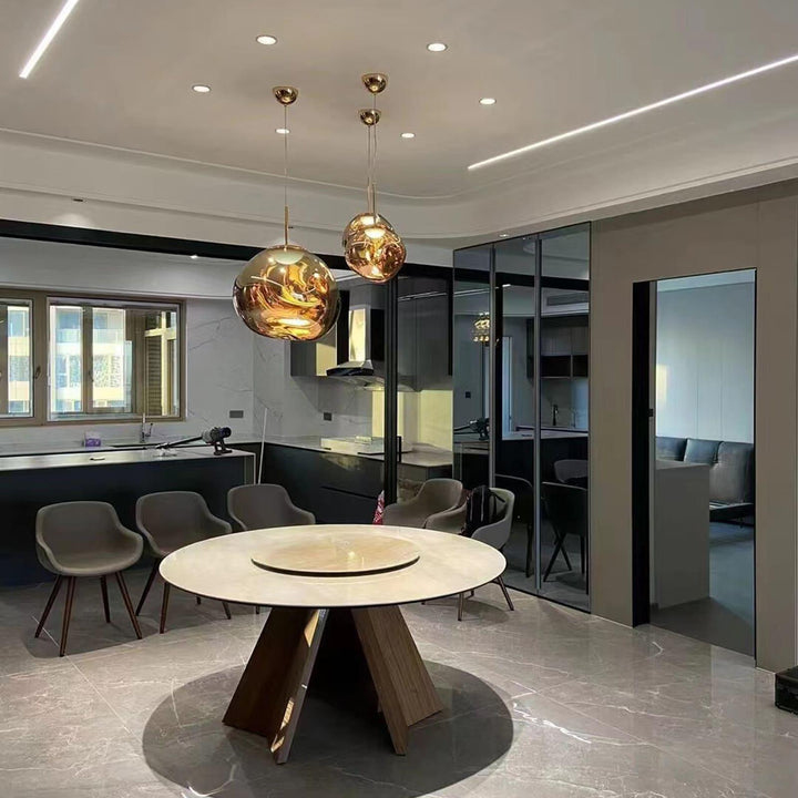 Lava Pendant Lamp | Modern Melt Hanging Light for Bathroom & Island | Vinlighting | Vinlighting