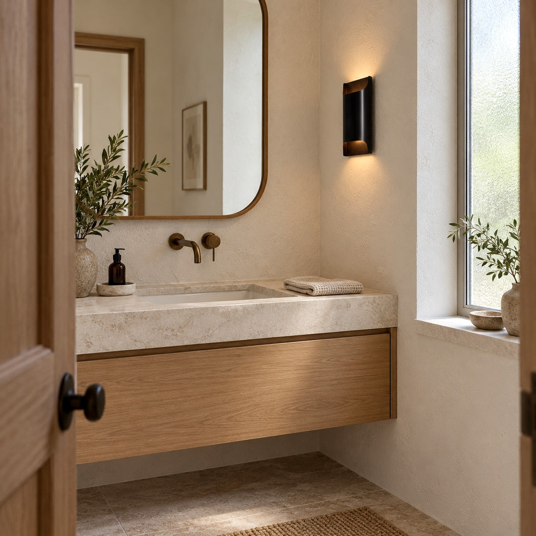 Leclerc Brass Wall Lamp