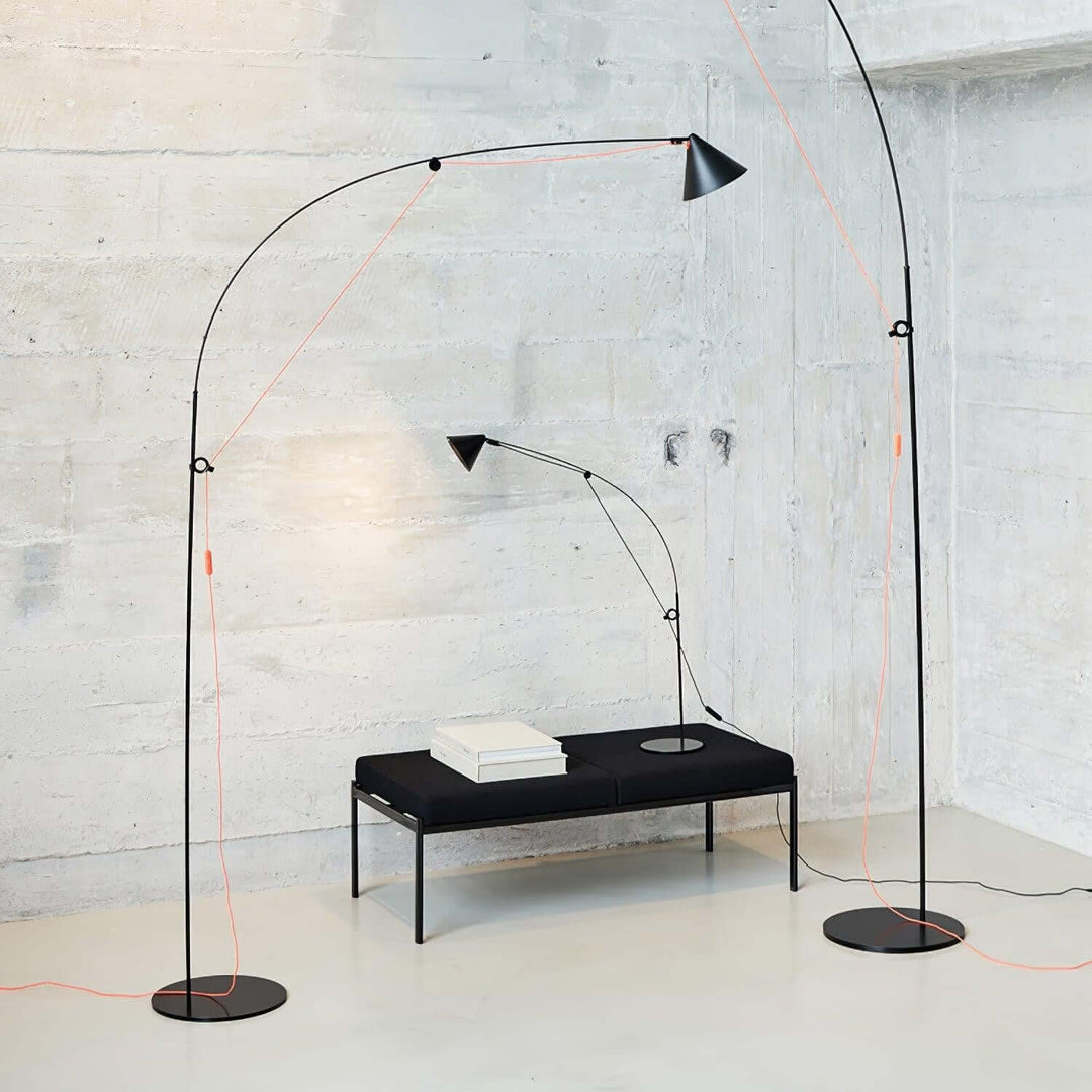 Lemaver Floor Lamp – Postmodern Minimalist Long Pole Creative Light