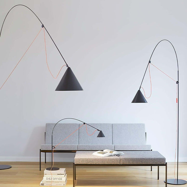 Lemaver Floor Lamp – Postmodern Minimalist Long Pole Creative Light