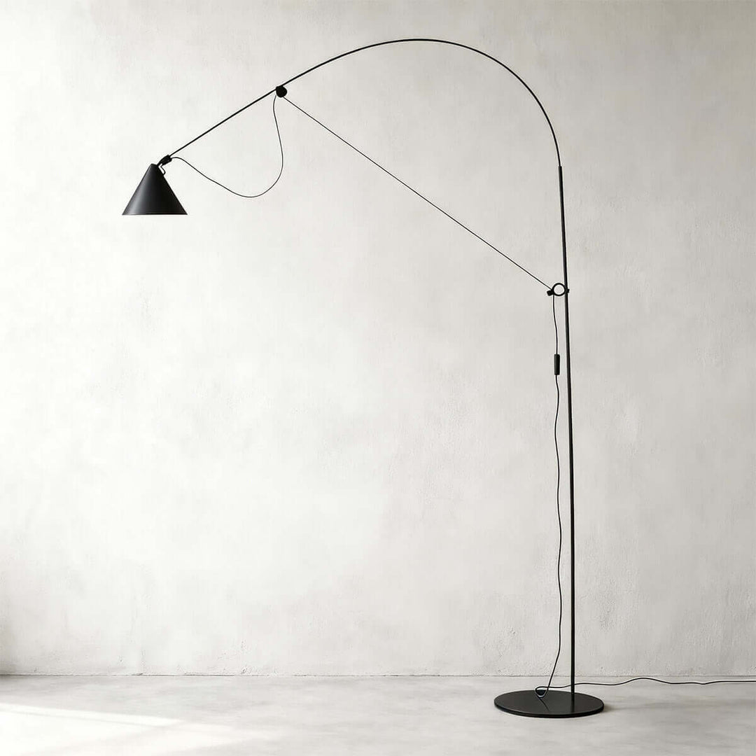 Lemaver Floor Lamp – Postmodern Minimalist Long Pole Creative Light