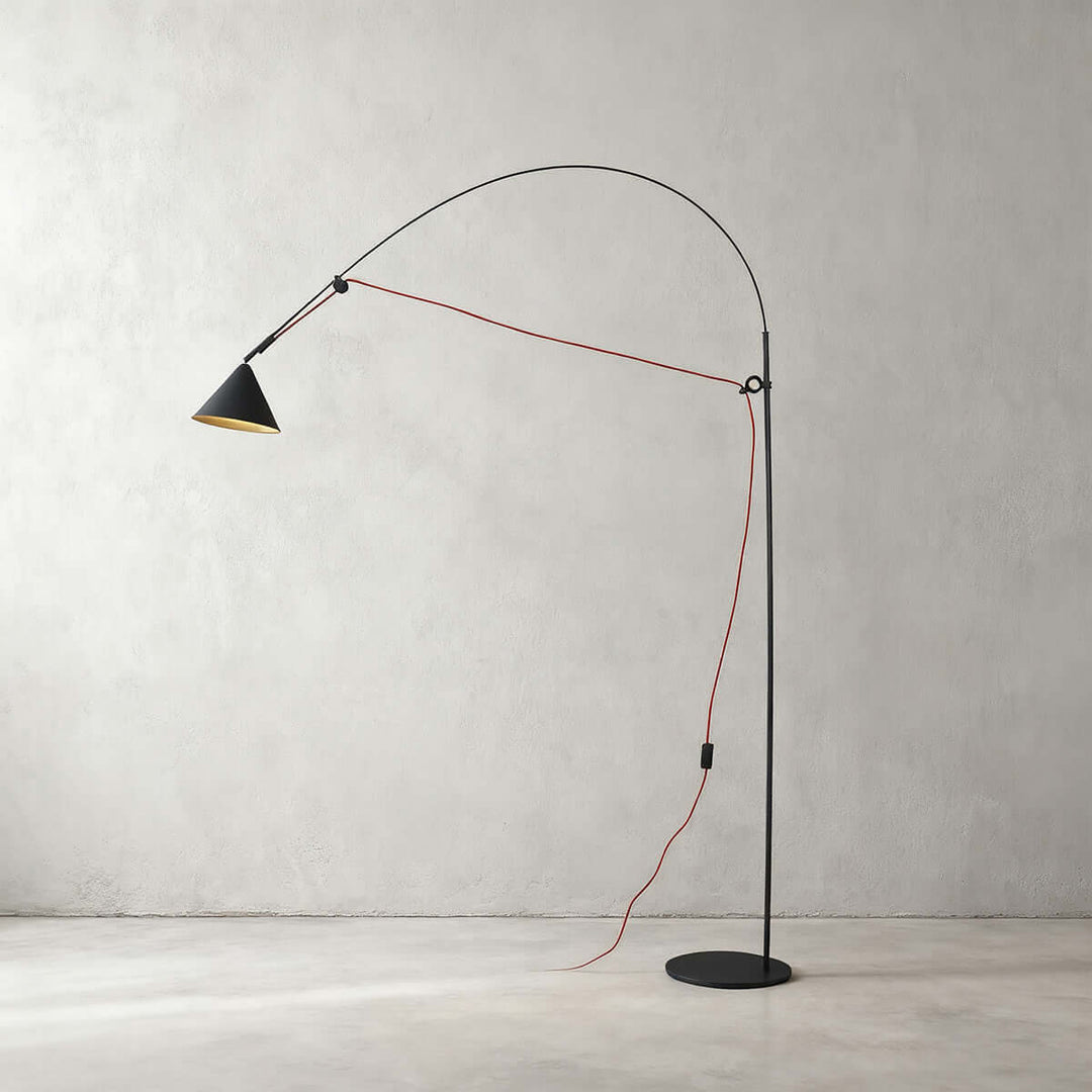 Lemaver Floor Lamp – Postmodern Minimalist Long Pole Creative Light