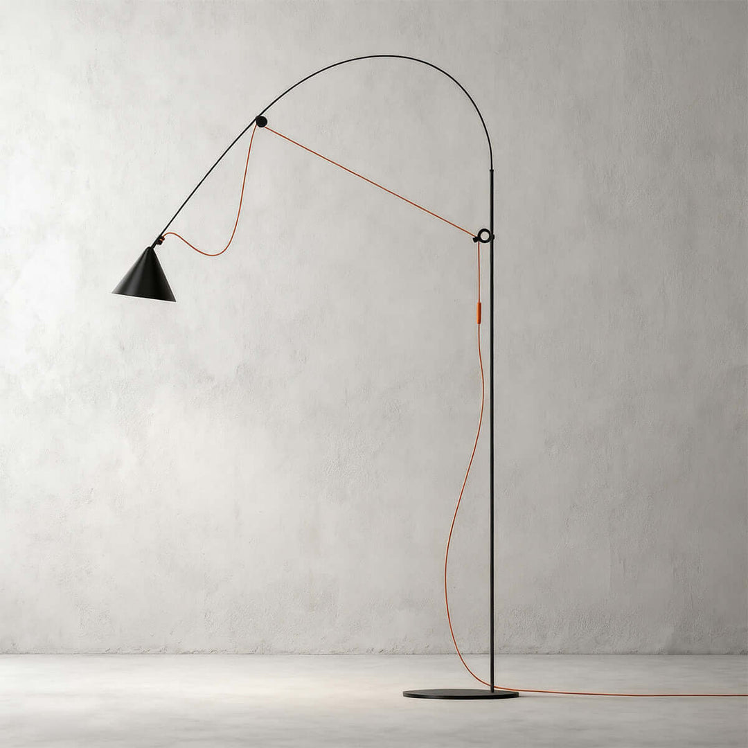 Lemaver Floor Lamp – Postmodern Minimalist Long Pole Creative Light