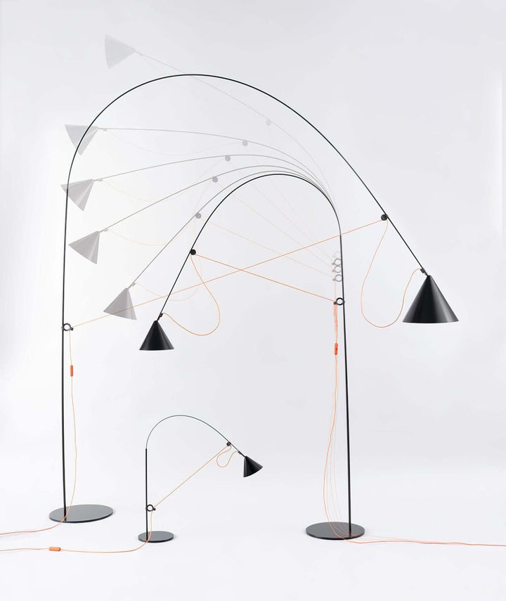 Lemaver Floor Lamp – Postmodern Minimalist Long Pole Creative Light