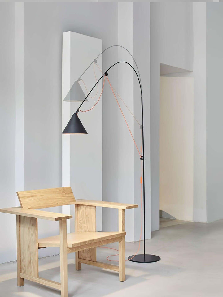 Lemaver Floor Lamp – Postmodern Minimalist Long Pole Creative Light