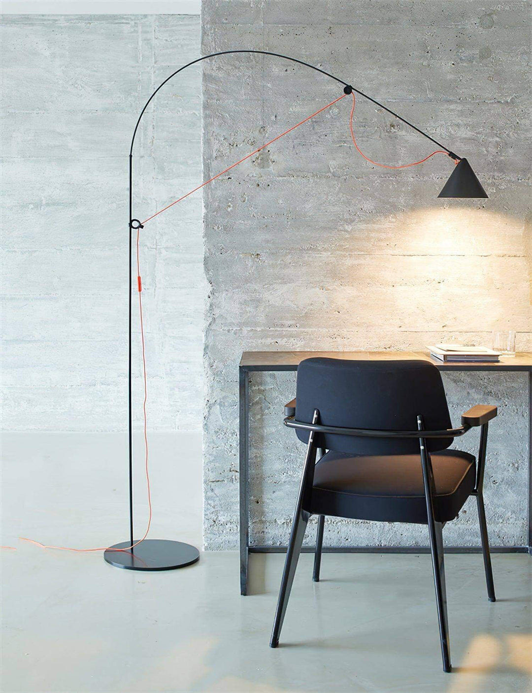 Lemaver Floor Lamp – Postmodern Minimalist Long Pole Creative Light