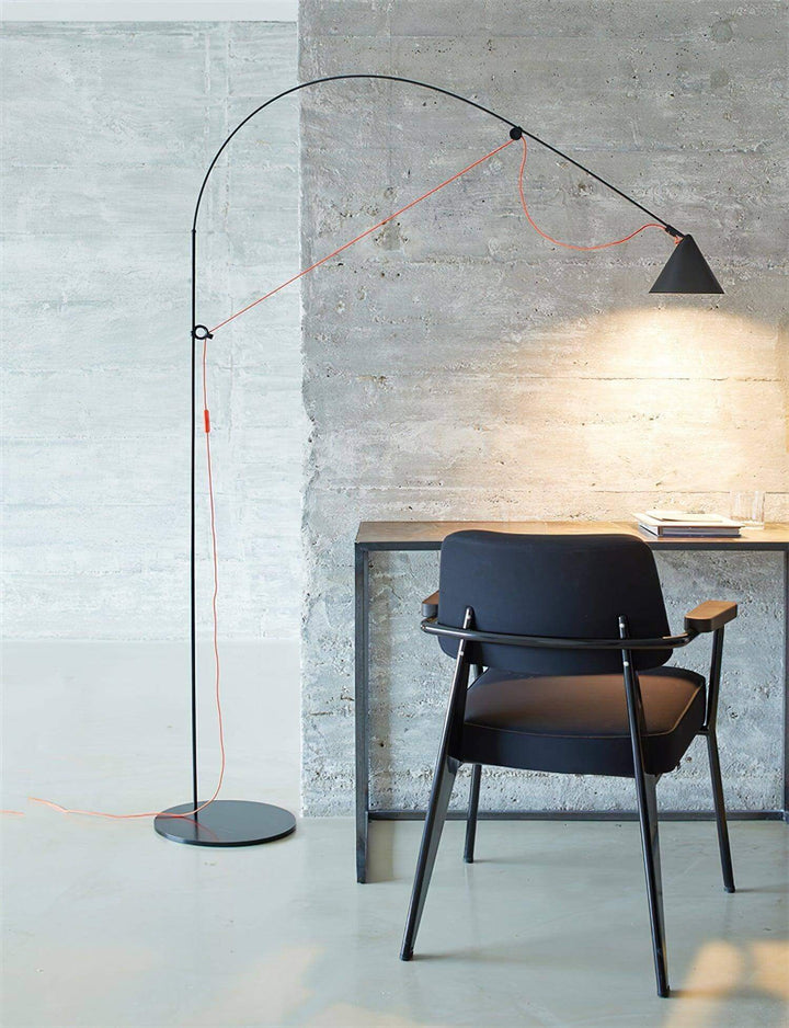 Lemaver Floor Lamp – Postmodern Minimalist Long Pole Creative Light