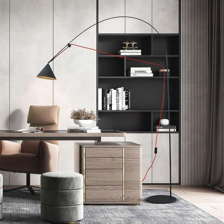 Lemaver Floor Lamp – Postmodern Minimalist Long Pole Creative Light