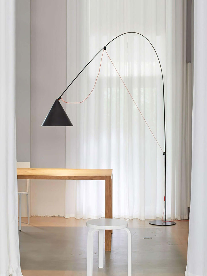 Lemaver Floor Lamp – Postmodern Minimalist Long Pole Creative Light