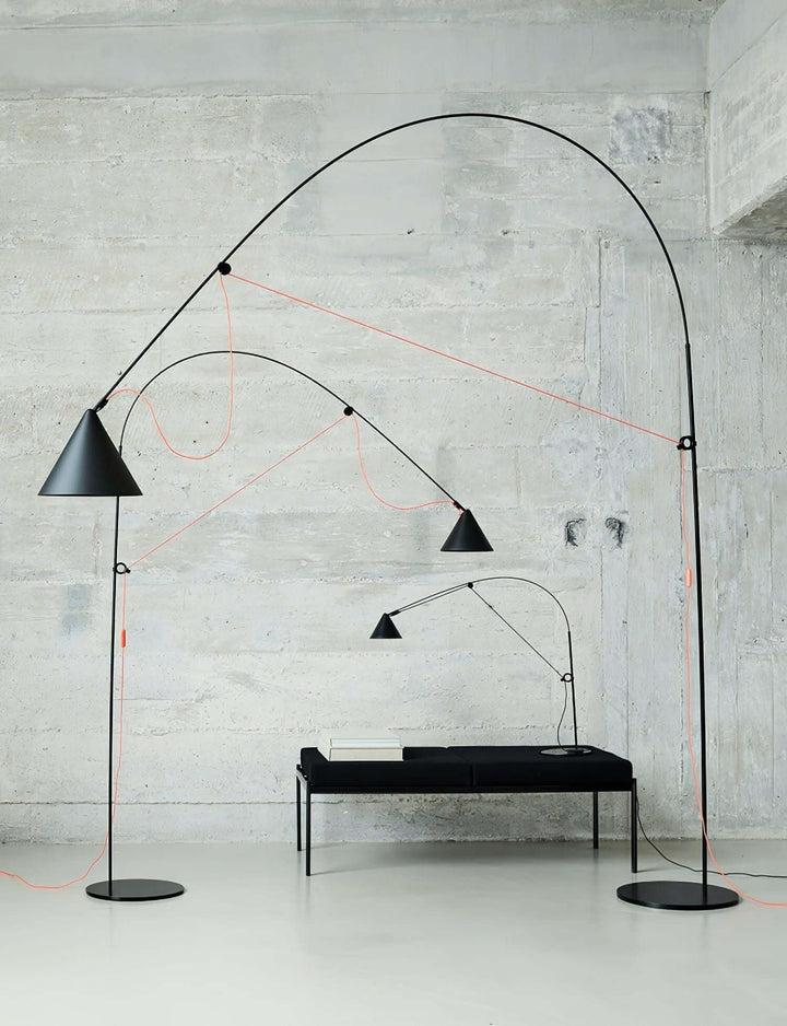 Lemaver Floor Lamp – Postmodern Minimalist Long Pole Creative Light