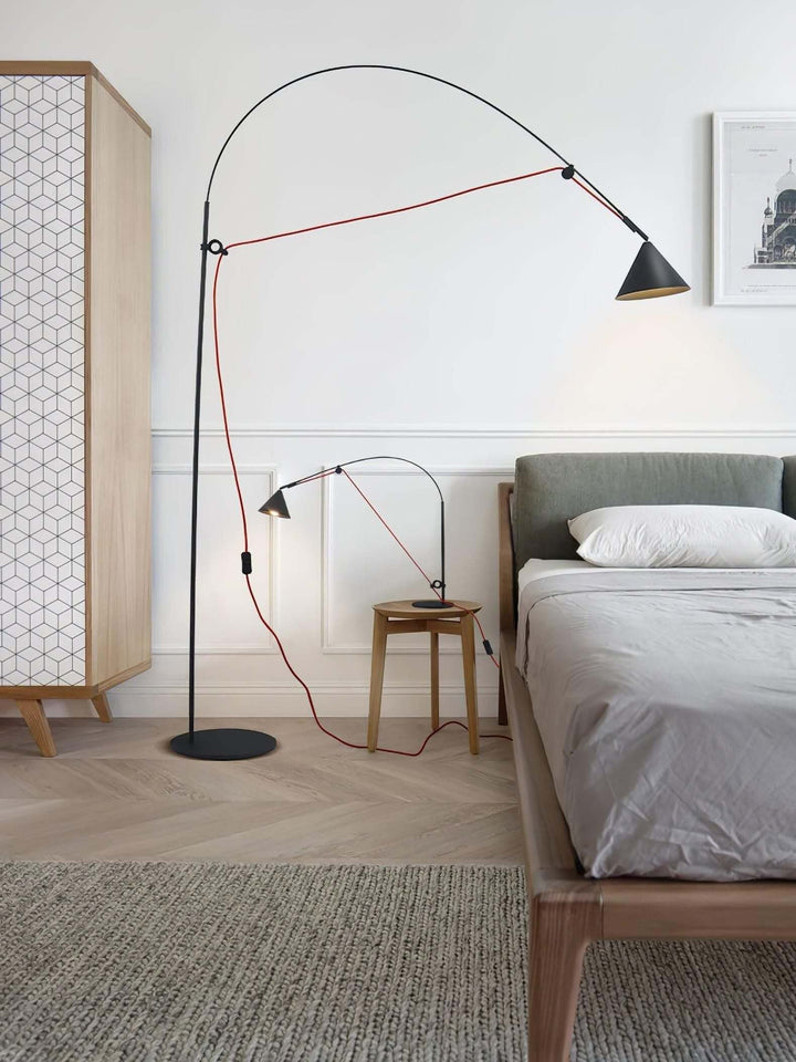 Lemaver Floor Lamp – Postmodern Minimalist Long Pole Creative Light