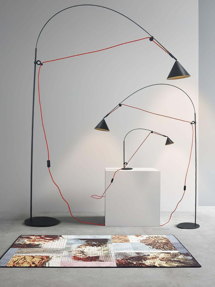 Lemaver Floor Lamp – Postmodern Minimalist Long Pole Creative Light