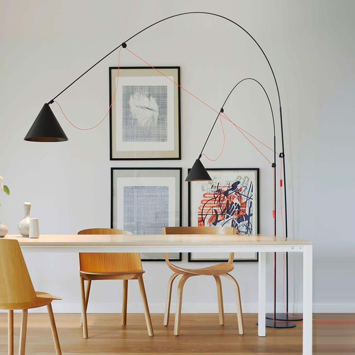 Lemaver Floor Lamp – Postmodern Minimalist Long Pole Creative Light