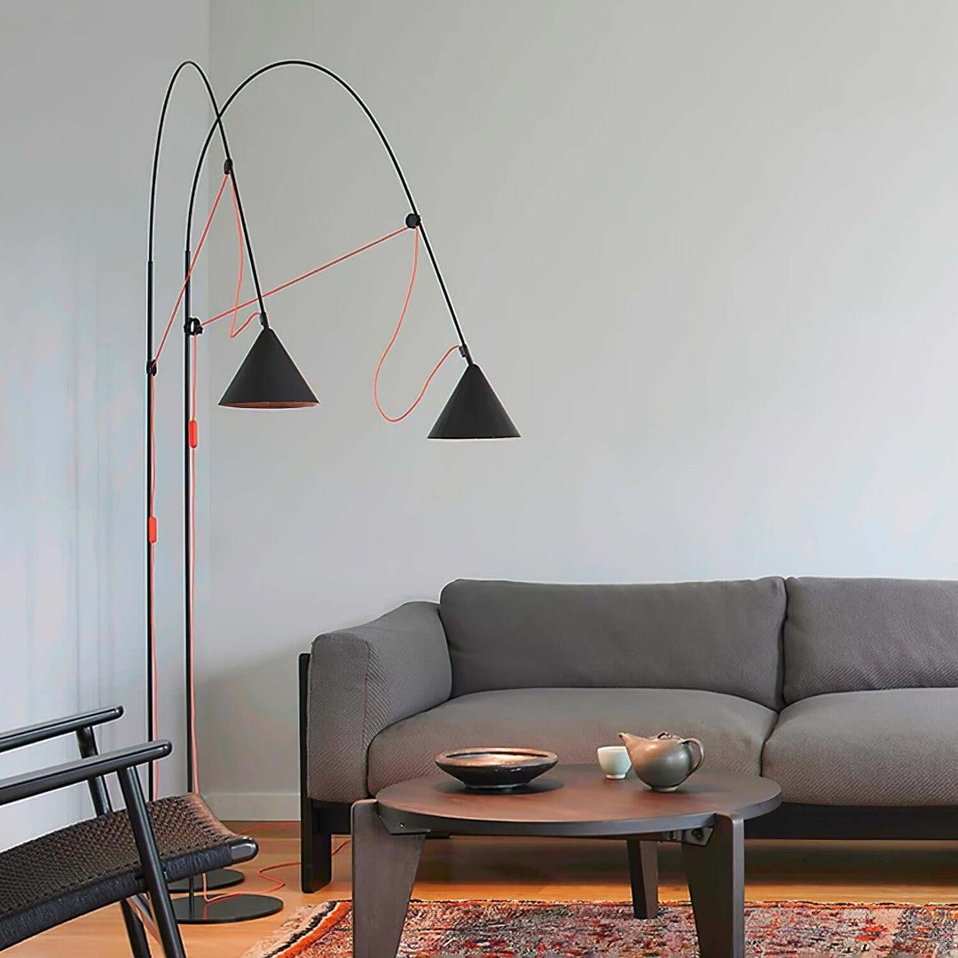 Lemaver Floor Lamp – Postmodern Minimalist Long Pole Creative Light