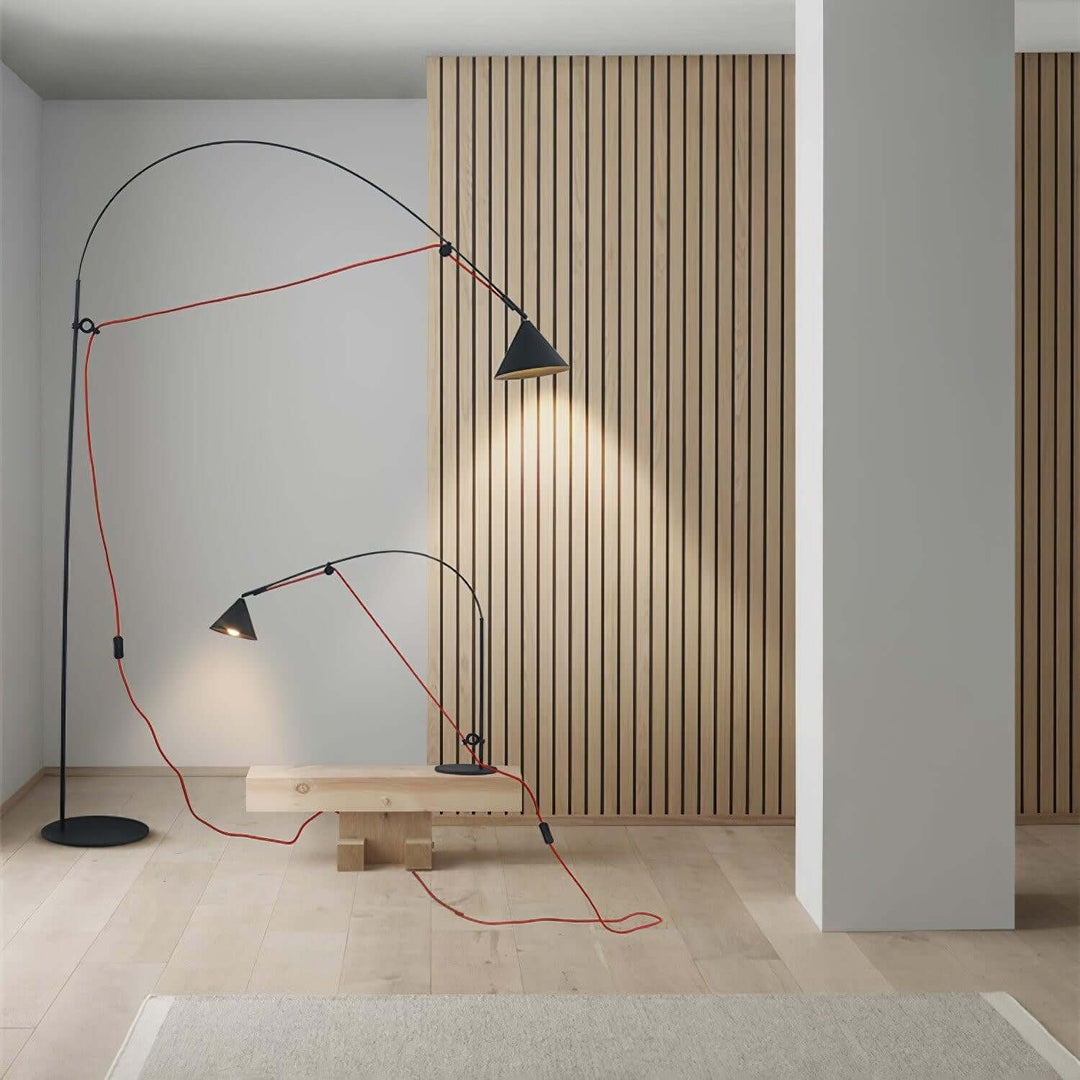 Lemaver Floor Lamp – Postmodern Minimalist Long Pole Creative Light