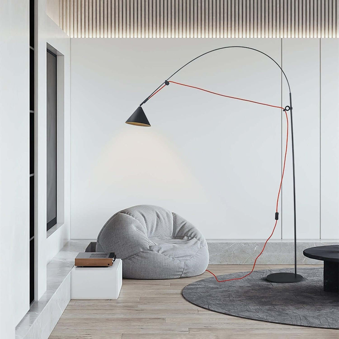 Lemaver Floor Lamp – Postmodern Minimalist Long Pole Creative Light