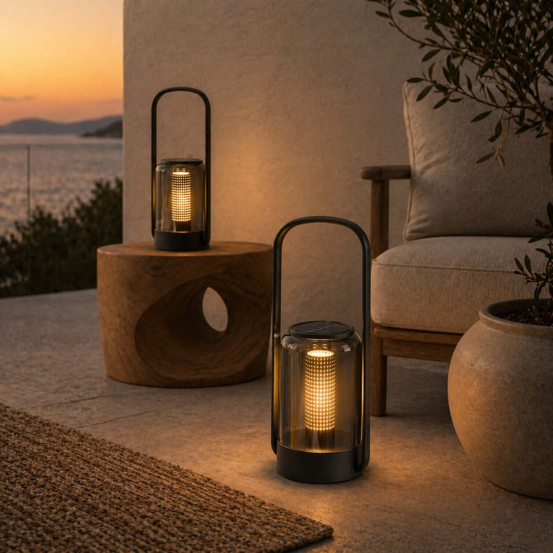 Lenoro Outdoor Light - Solar Lantern Outdoor Lighting