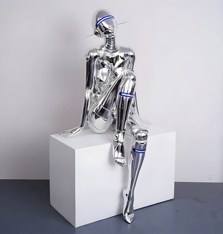 Lenvor Goddess Floor Lamp – Resin Sculpture Art Deco Light