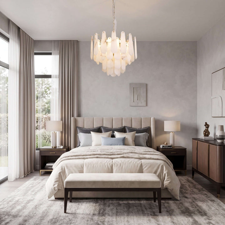 Leon Alabaster Chandelier