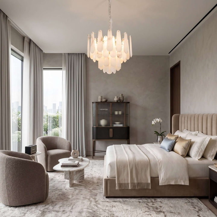 Leon Alabaster Chandelier