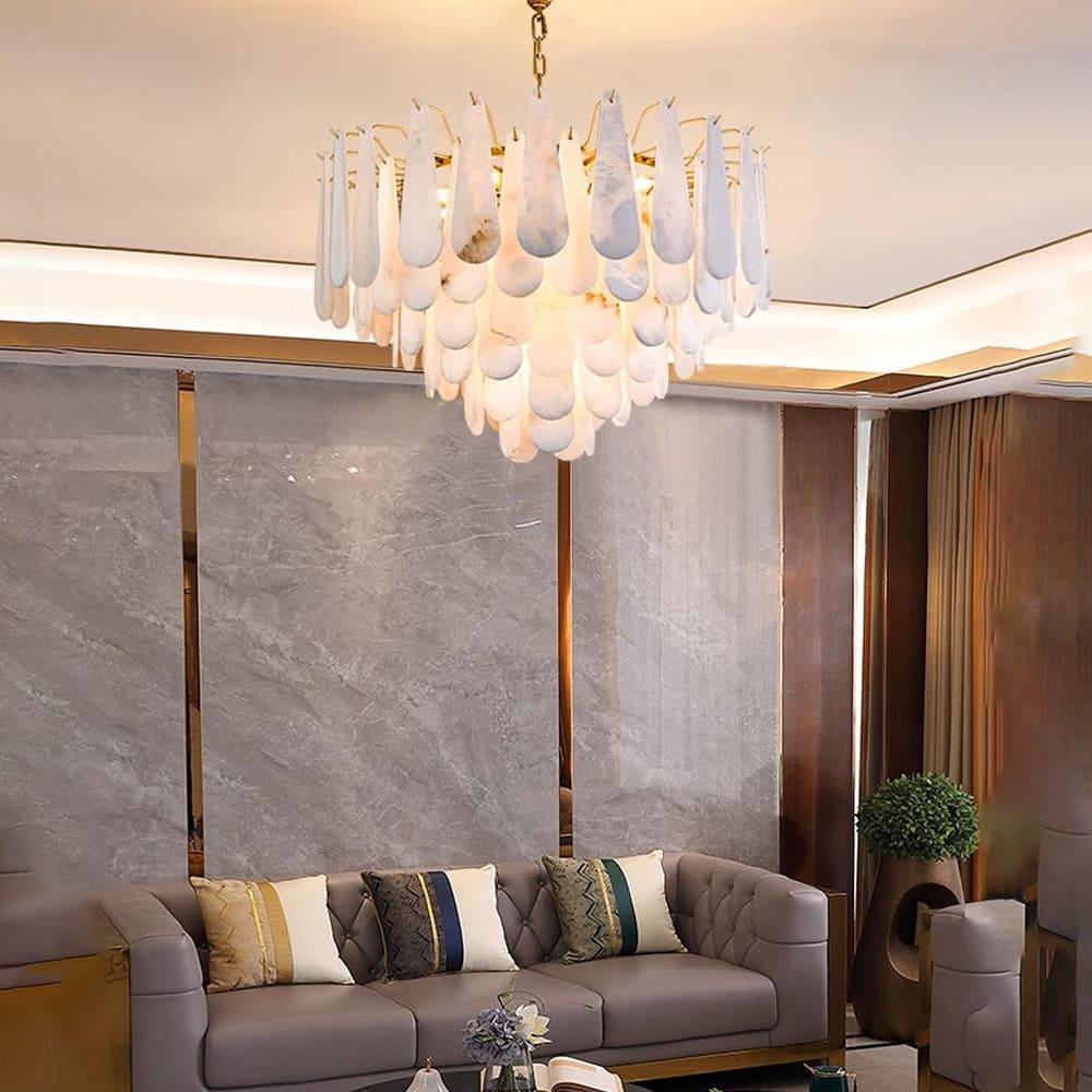 Leon Alabaster Chandelier - Vinlighting